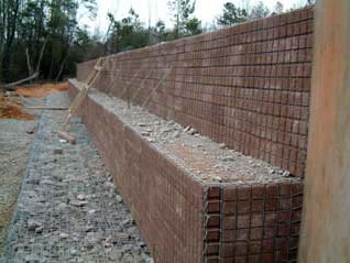 Block Faced Walls