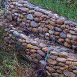 River Bank Protections Of Gabions