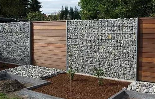 Decorative garden and park cladding panels